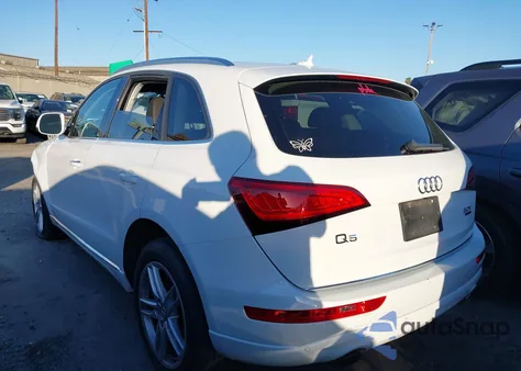 2016 Audi Q5 2.0T Premium from USA, damaged, VIN WA1L2AFP5GA048190